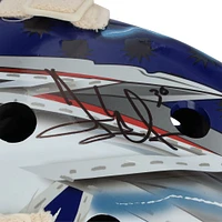 Réplique du masque de gardien de but de la Statue de la Liberté autographié par Henrik Lundqvist des Rangers de New York avec l'inscription « No Quit in NY