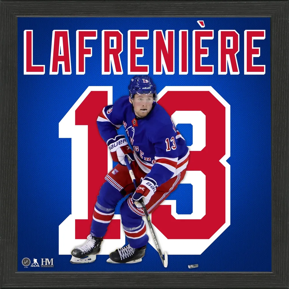 Youth Alexis Lafreniere Blue New York Rangers Home Premier Player Jersey