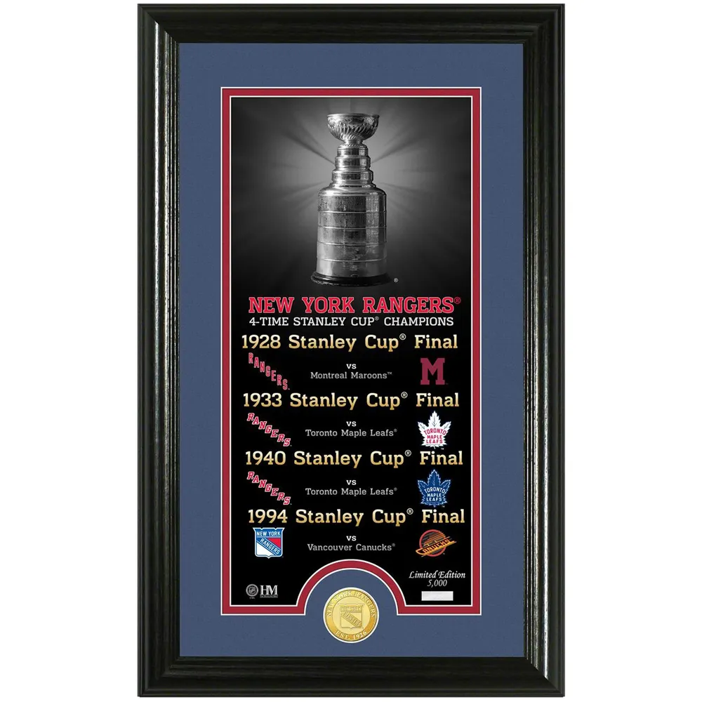 1994 New York Rangers its Ours Stanley Cup Champion Framed 