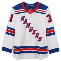 Igor Shesterkin New York Rangers Autographed White Fanatics Premium Jersey