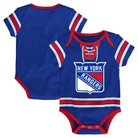 Body bleu en jersey de hockey des Rangers New York pour bébé