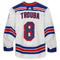 Lids Jacob Trouba New York Rangers Fanatics Authentic Game-Used #8