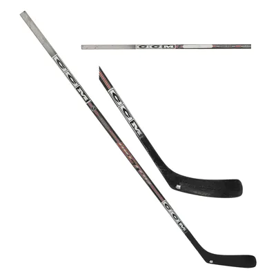 Steve Eminger New York Rangers Game-Used Black Easton Stick