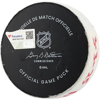 J.T. Miller New York Rangers Game-Used Goal Puck vs. New York Islanders on March 3, 2025
