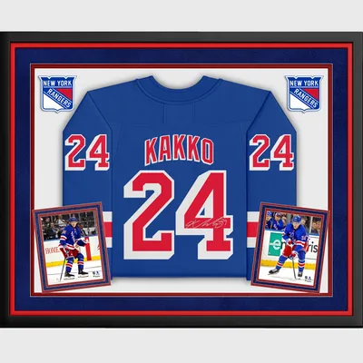 KAAPO KAHKONEN Autographed Wild 1st NHL Shutout 1/22/21 Jersey