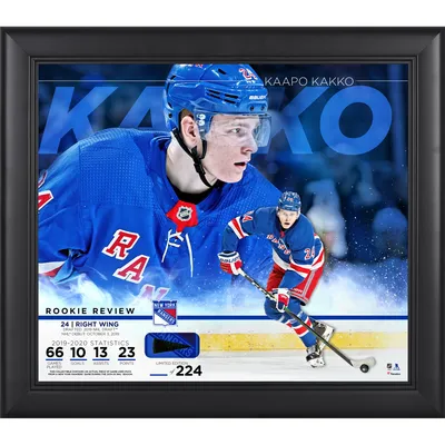 Lids Kaapo Kakko New York Rangers Fanatics Authentic Game-Used