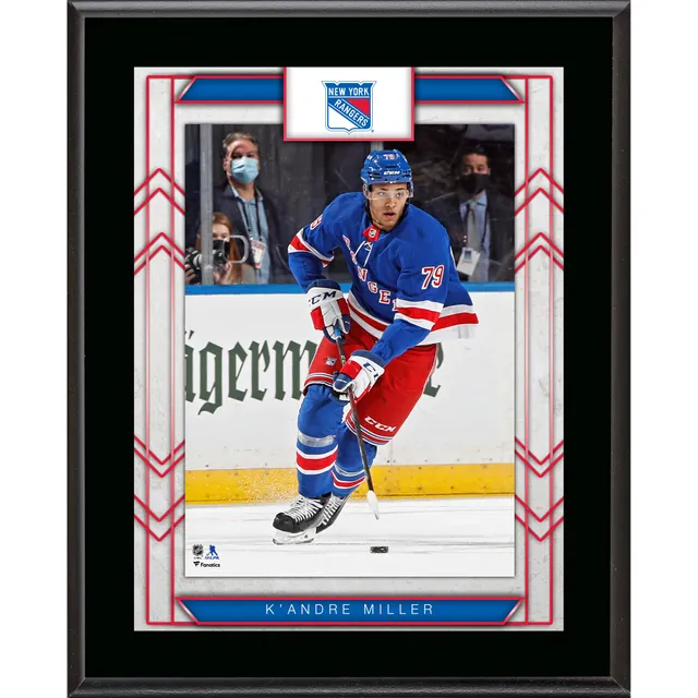 K'Andre Miller New York Rangers Autographed Fanatics Authentic