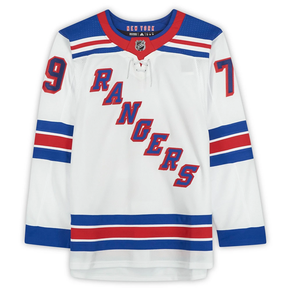 K'Andre Miller New York Rangers Autographed adidas 2020-21 Reverse Retro Authentic Jersey
