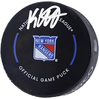 K'Andre Miller New York Rangers Autographed Official Game Puck