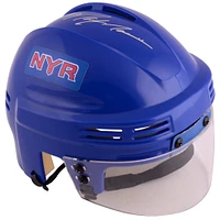 Mark Messier New York Rangers Autographed Blue Mini Helmet