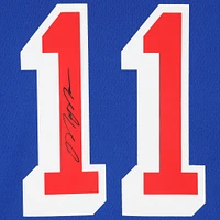 Mark Messier New York Rangers Autographed Blue Mitchell & Ness Replica Jersey 