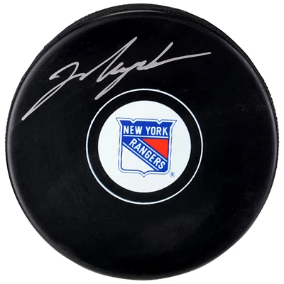 Rondelle de hockey autographiée par Mark Messier Edmonton Oilers