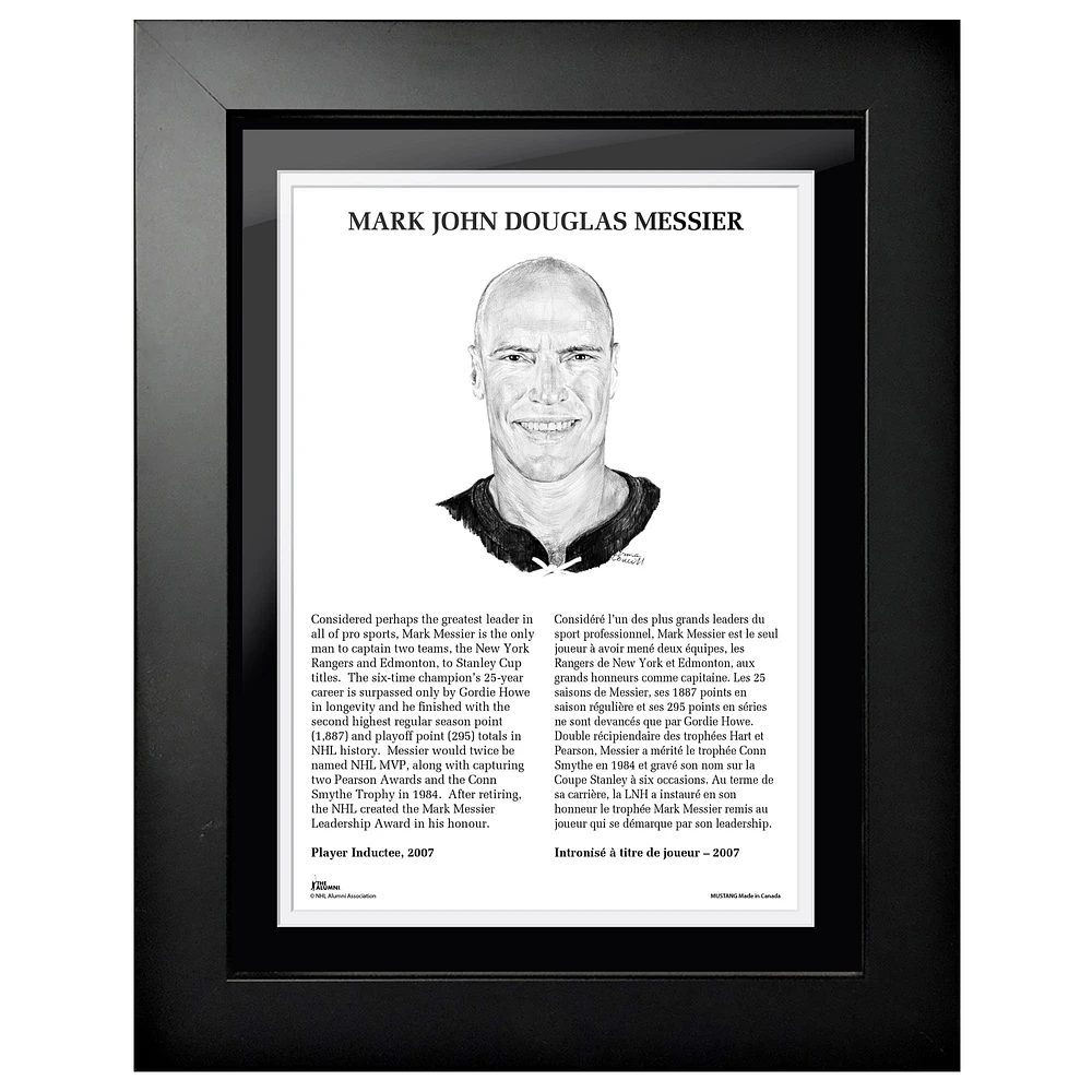 Mark Messier New York Rangers - Legends Line 12'' x 16'' Framed Photo
