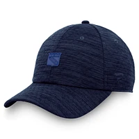 Men's Fanatics  Navy New York Rangers Authentic Pro Rest & Recover Adjustable Hat