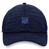 Men's Fanatics  Navy New York Rangers Authentic Pro Rest & Recover Adjustable Hat