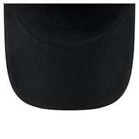 Men's New Era  Black New York Rangers Game Day Stealth Flag 9FORTY A-Frame Adjustable Hat