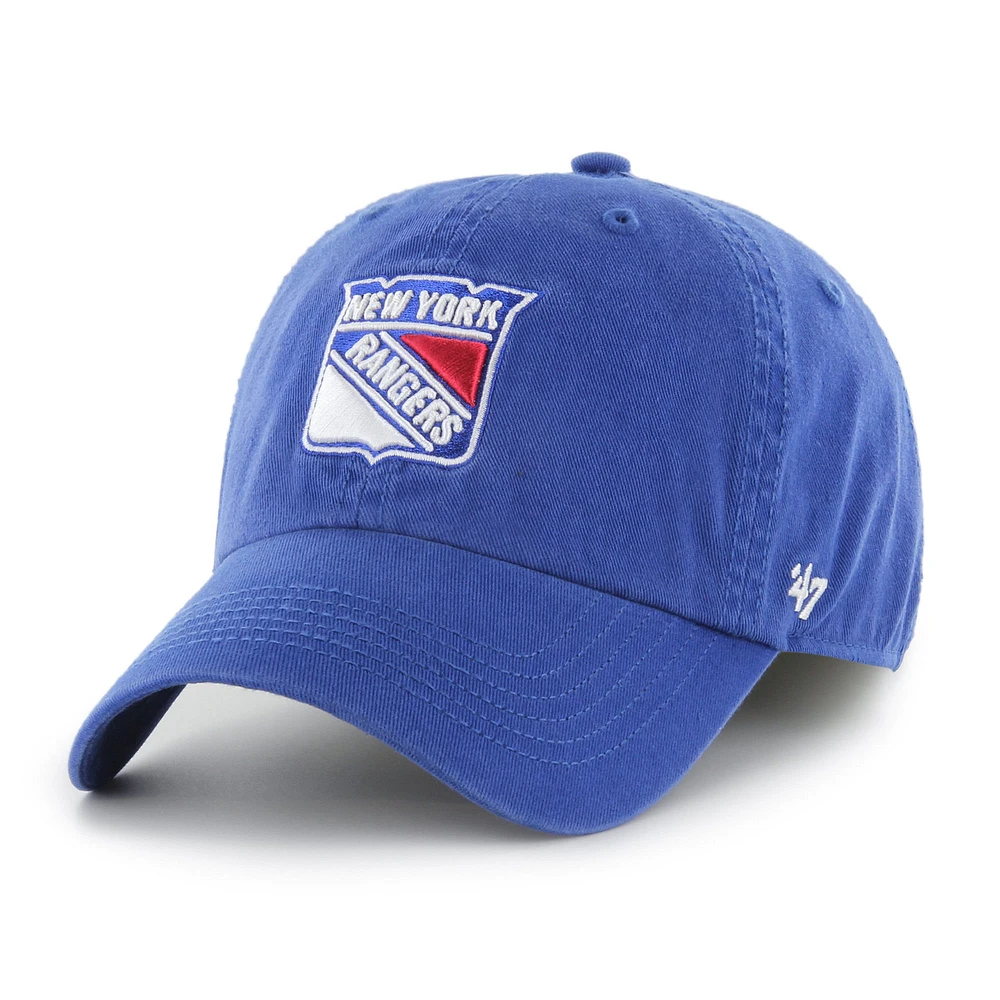 Men's '47 Blue New York Rangers Classic Franchise Fitted Hat