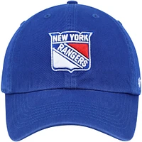 Men's '47 Blue New York Rangers Clean Up Adjustable Hat