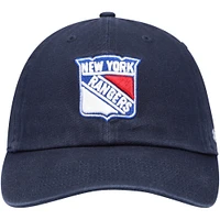 Casquette réglable Clean Up des Rangers de New York '47 bleu marine pour homme