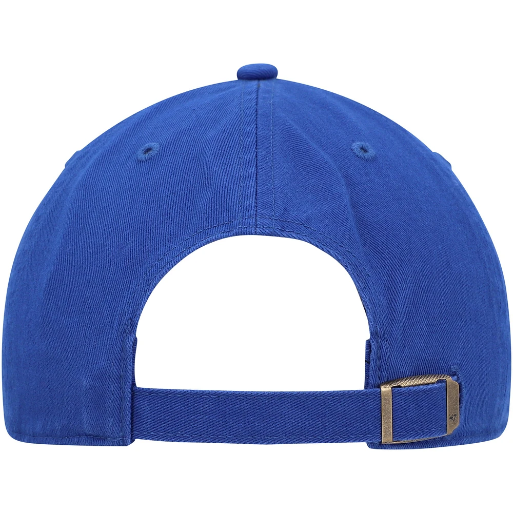 Casquette ajustable Clean Up '47 Royal New York Rangers pour hommes