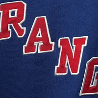 Chandail à capuchon Lacer avec nom et numéro de joueur la retraite des Rangers New York 47 Wayne Gretzky bleu pour homme