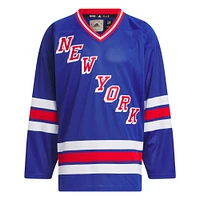 Adidas New York Rangers pour homme - Maillot Team Classic bleu