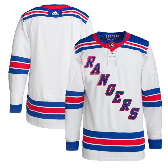 Fanatics Authentic Mika Zibanejad New York Rangers Autographed White Adidas Authentic Jersey