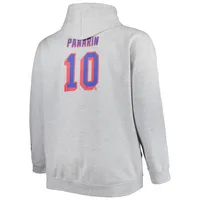 Men's Artemi Panarin Heather Gray New York Rangers Big & Tall Player Pullover Hoodie