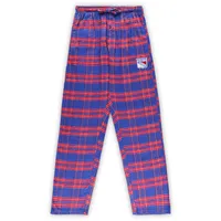 Ensemble de nuit bleu/rouge New York Rangers Big & Tall et pantalon pyjama pour homme