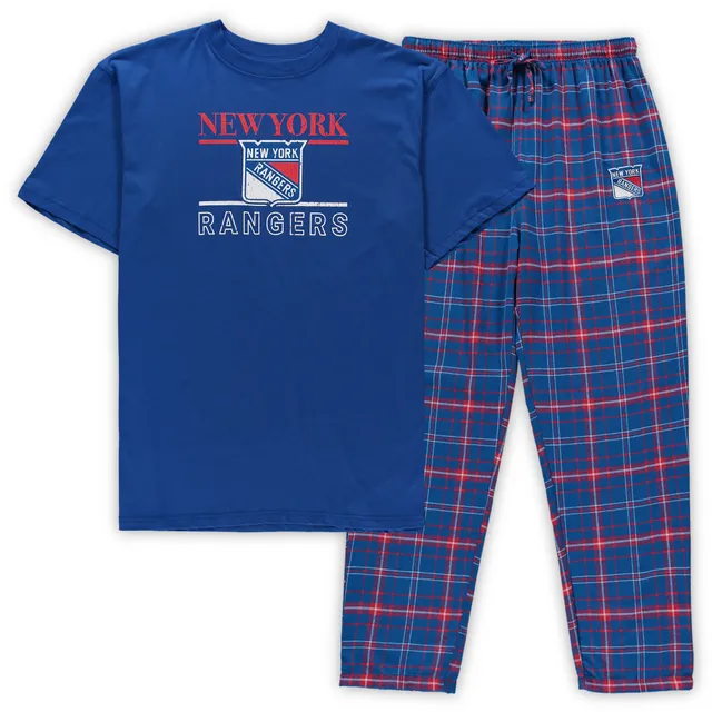 Men's Concepts Sport Blue St. Louis Blues Big & Tall Lodge T-Shirt & Pants  Sleep Set