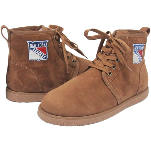 Bottes mocassins Cuce New York Rangers pour hommes