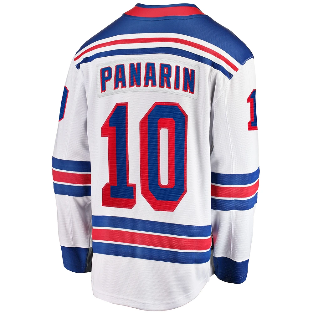 Fanatics pour hommes Artemi Panarin Blanc New York Rangers Away Premier Breakaway Player Maillot