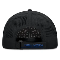 Men's Fanatics Black New York Rangers Driver Adjustable Hat