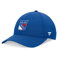 Men's Fanatics Blue New York Rangers Domestic 3D Patch Adjustable Hat