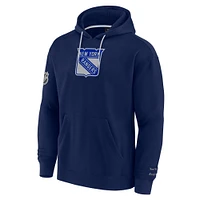 Men's Fanatics Blue New York Rangers Elements Pace Pullover Hoodie