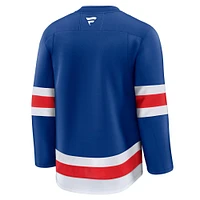 Maillot Fanatics bleu de qualité supérieure pour homme des New York Rangers