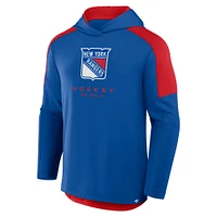Sweat à capuche de transition Meta Game pour hommes Fanatics Blue New York Rangers