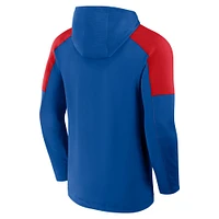 Sweat à capuche de transition Meta Game pour hommes Fanatics Blue New York Rangers