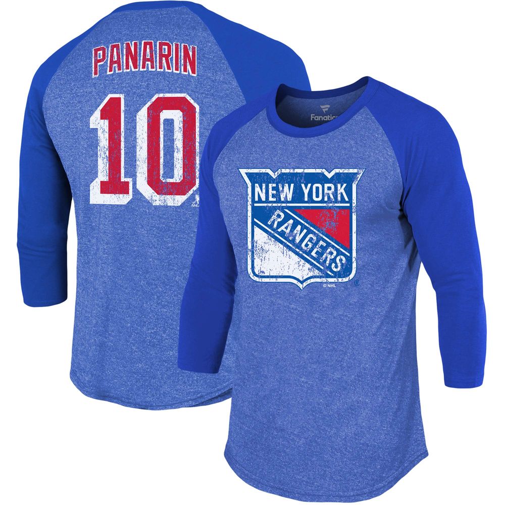 New York Rangers Fanatics Branded Name & Number Graphic T-Shirt