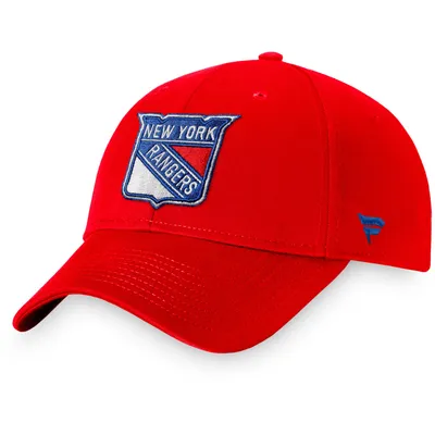 New York Rangers Fanatics Branded Core Adjustable Hat