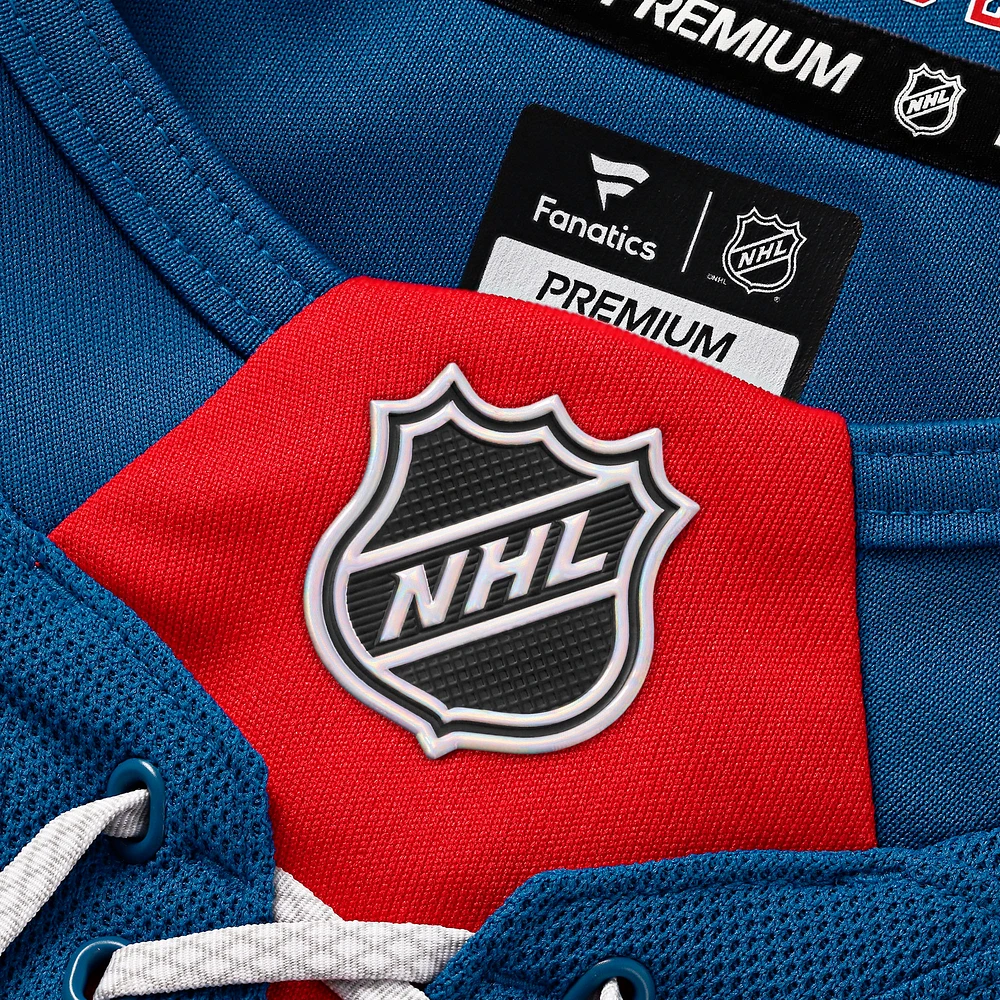 Maillot Fanatics Igor Shesterkin bleu pour homme des New York Rangers à domicile de qualité supérieure