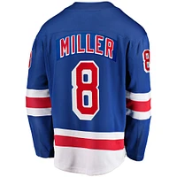 Men's Fanatics J.T. Miller Blue New York Rangers Home Breakaway Jersey