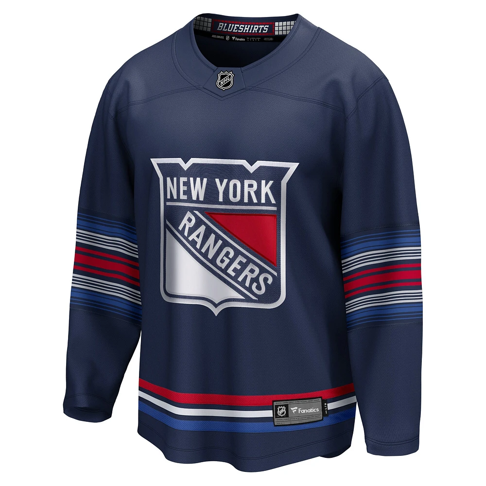 Men's Fanatics Navy New York Rangers Alternate Premier Breakaway Jersey