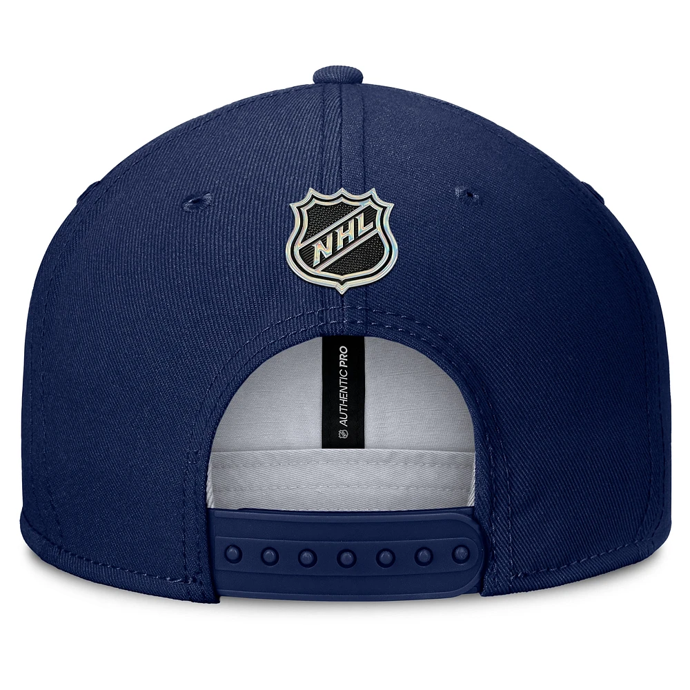 Men's Fanatics Navy New York Rangers Authentic Pro Alternate Jersey Snapback Hat
