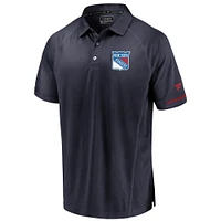 Men's Fanatics Navy New York Rangers Authentic Pro Rinkside Polo