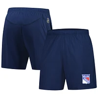 Men's Fanatics  Navy New York Rangers Tech Training Shorts