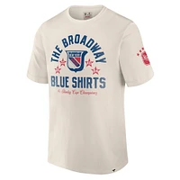 Men's Fanatics White New York Rangers Decades Collection Timeless T-Shirt