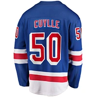 Fanatics pour hommes Will Cuylle bleu New York Rangers Home Premier Breakaway Player - Maillot