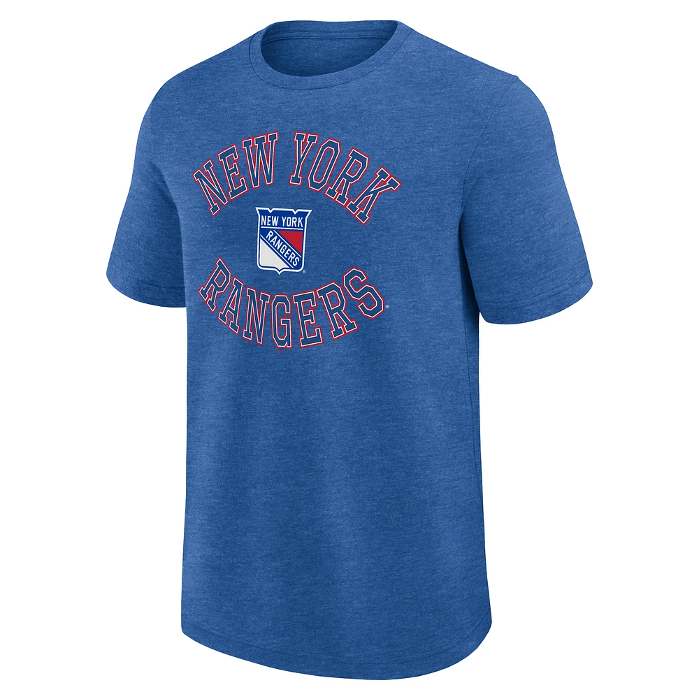 Men's  Heather Blue New York Rangers Success T-Shirt