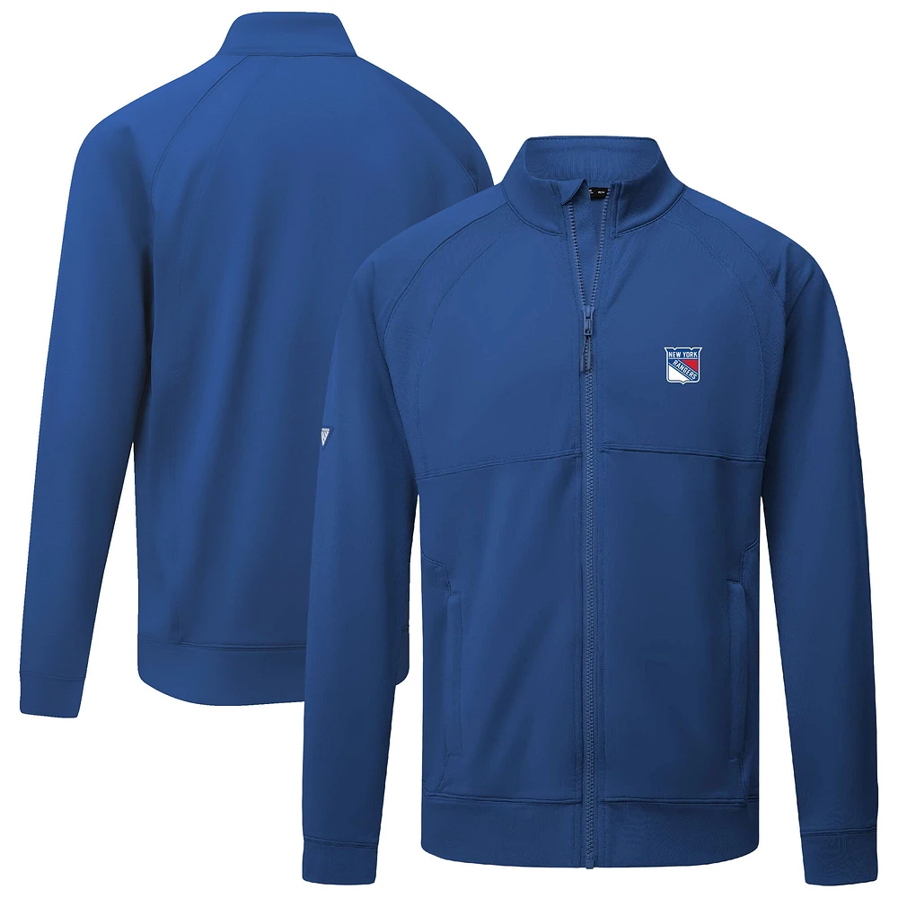 Men's Levelwear  Blue New York Rangers Insignia Core Full-Zip Jacket